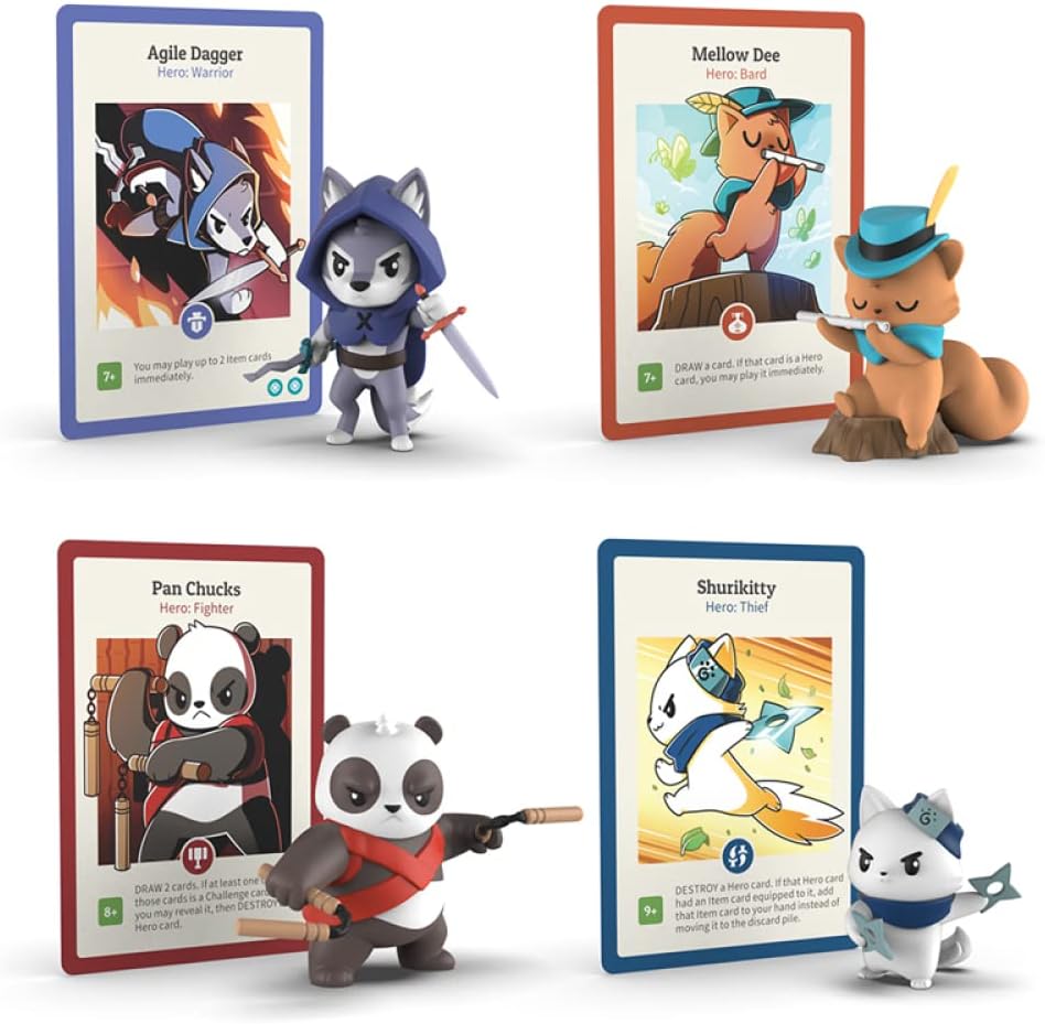 TeeTurtle Unstable Games - Here to Slay: Mini caja ciega de vinilo...