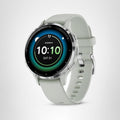 Garmin Venu 3S, reloj inteligente con bisel de acero inoxidable pla...