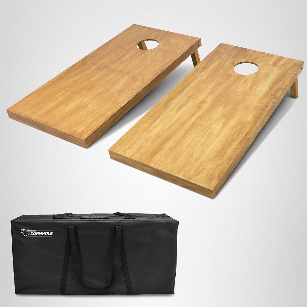 GoSports Juego de tablas de cornhole de madera de tamaño reglamenta...