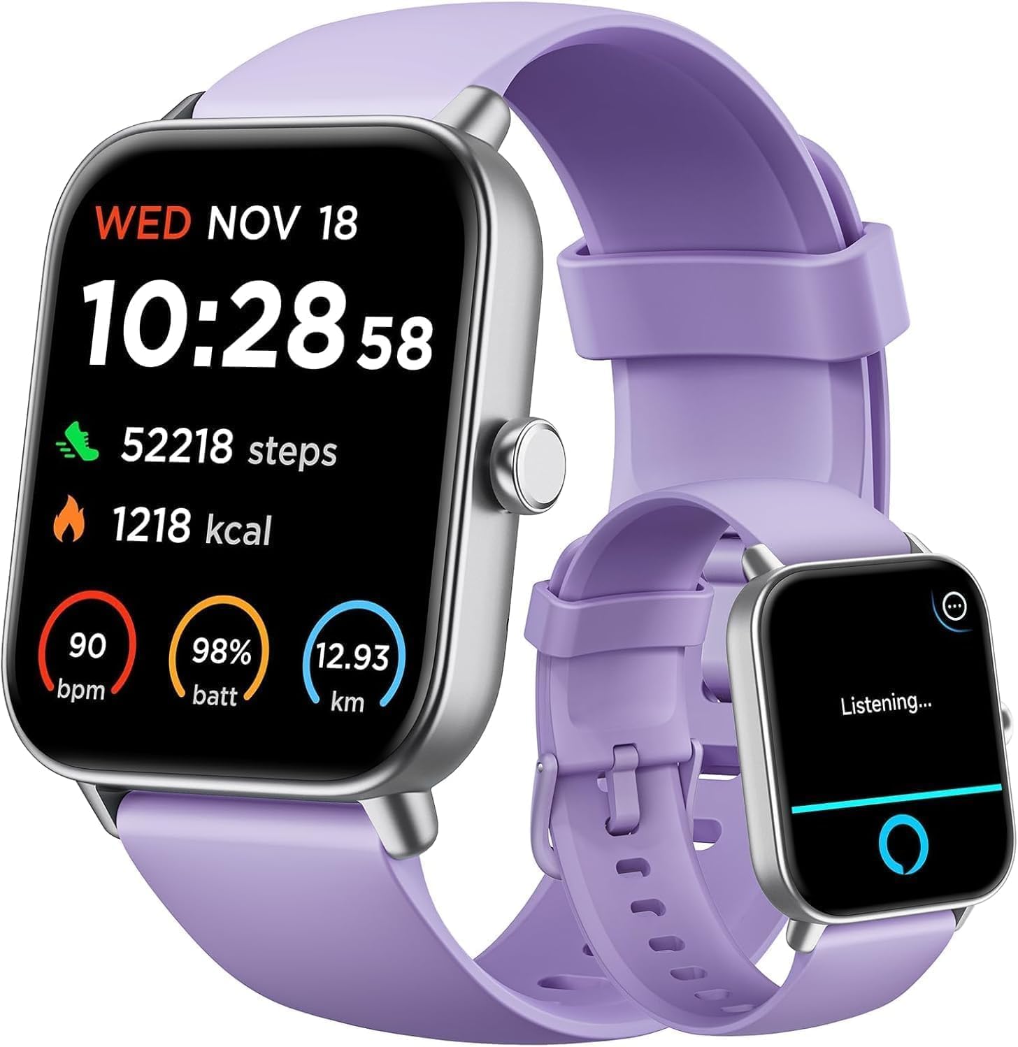Gydom Relojes inteligentes para mujer para Android y iPhone, Alexa...