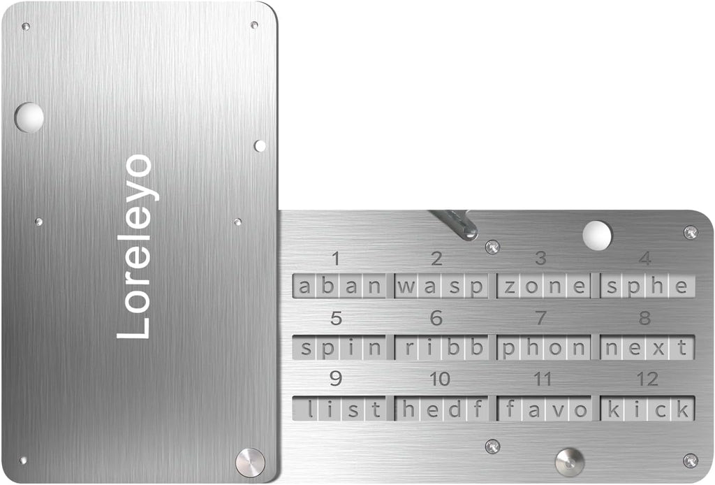 Loreleyo Almacenamiento de semillas criptográficas, cartera de meta...