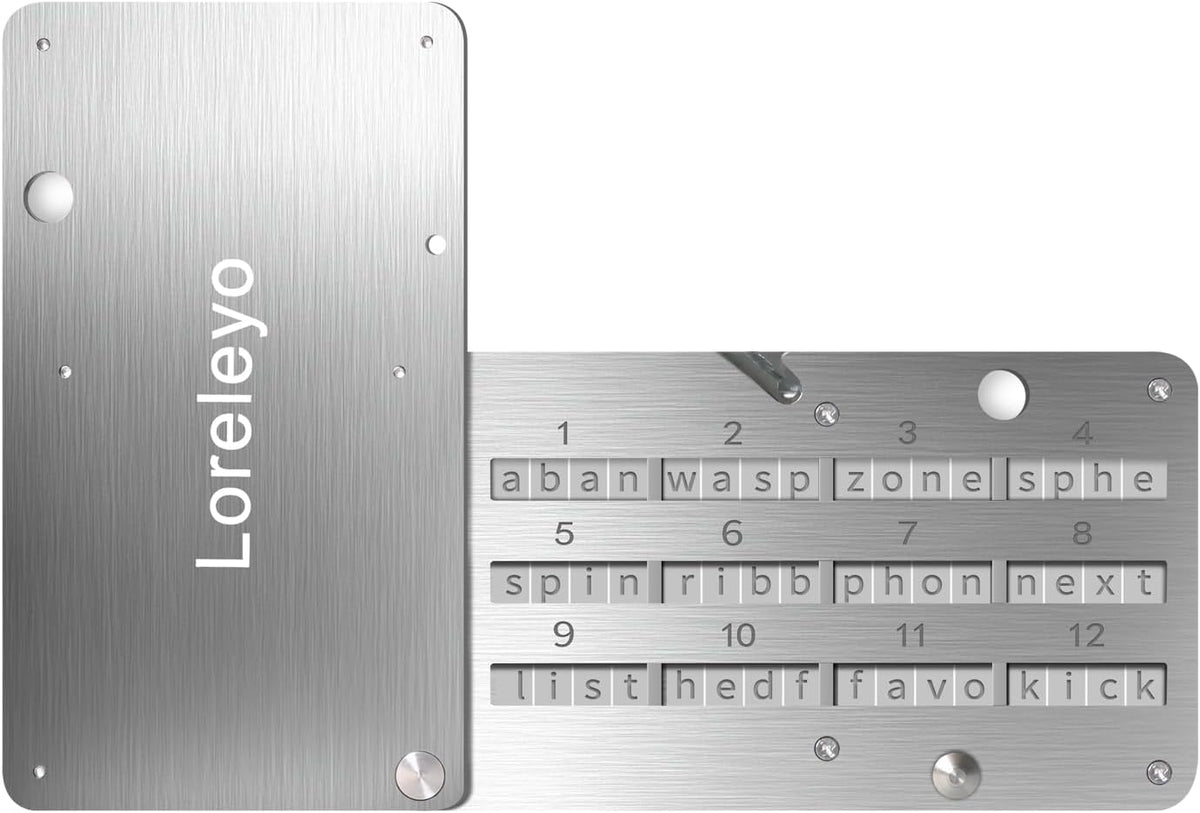 Loreleyo Almacenamiento de semillas criptográficas, cartera de meta...