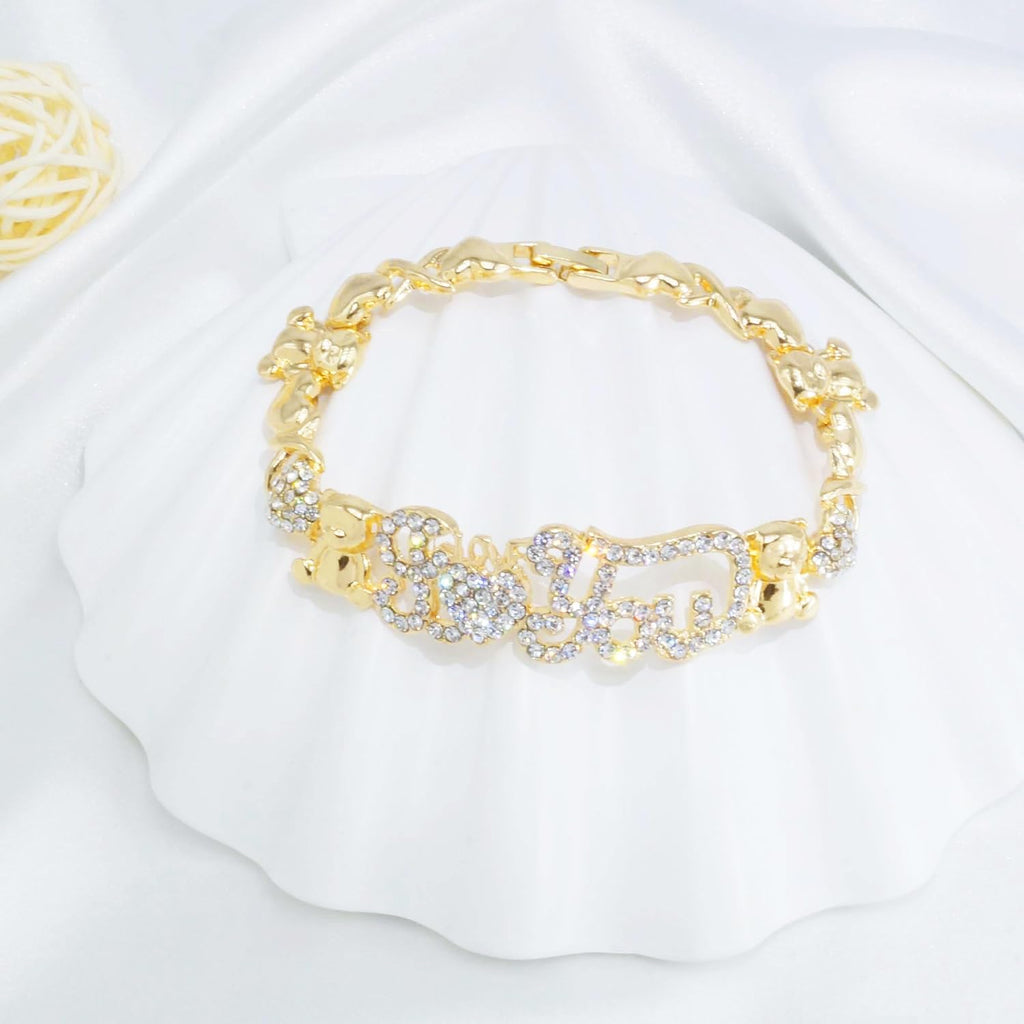 Conjuntos de joyas de oro para mujer, conjuntos de joyas de oro XOX...