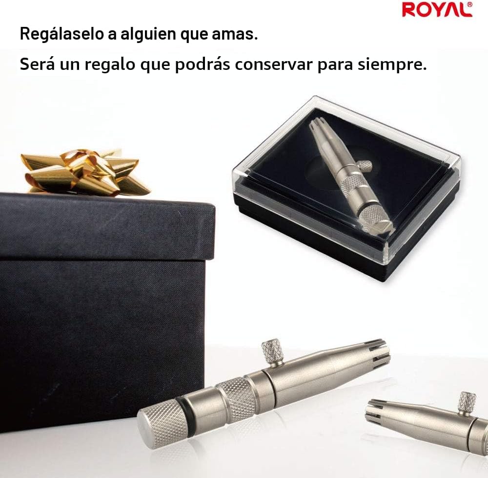 ROYAL [Fabricado en Corea] Recortadora Manual Premium de Vello Nasa...