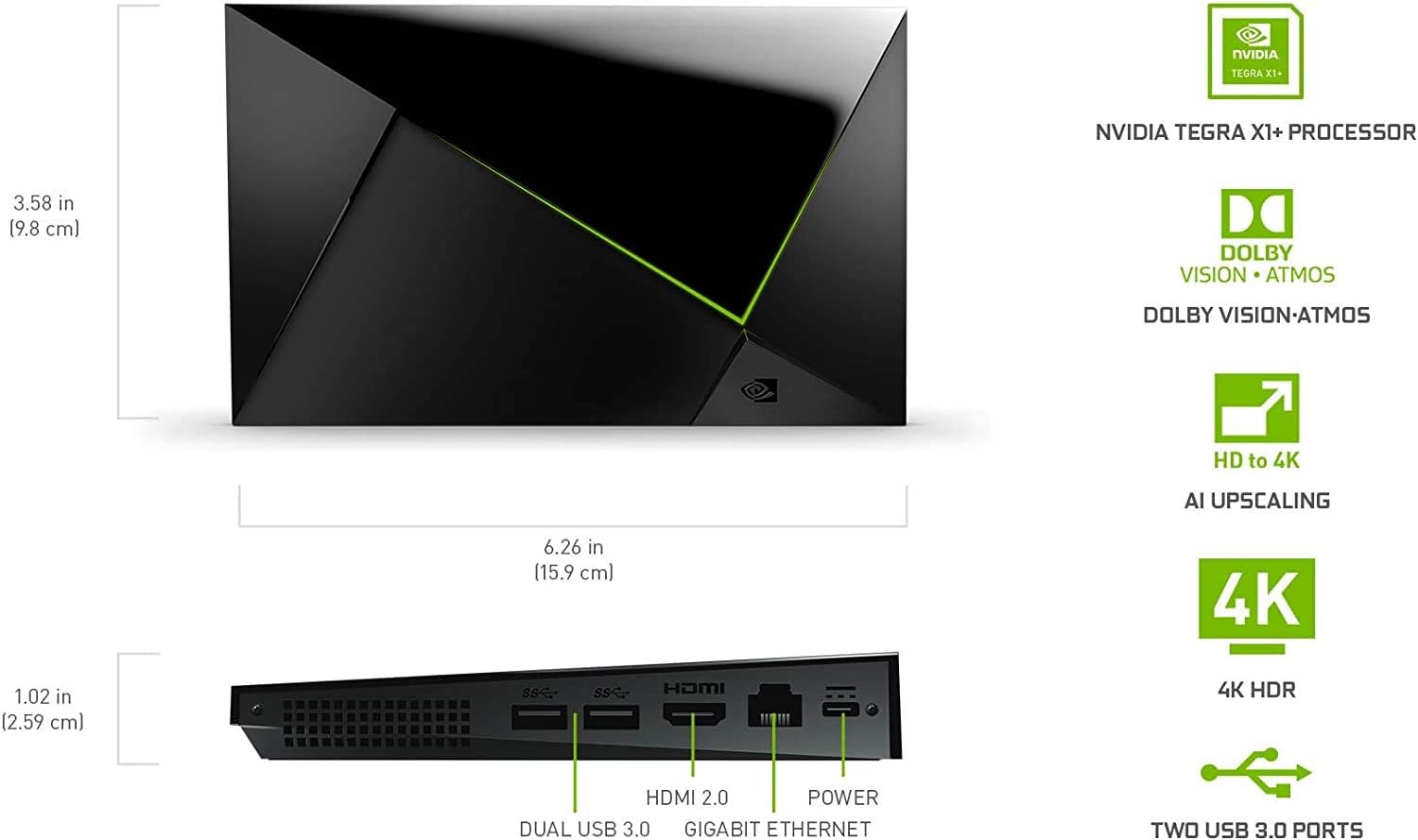 NVIDIA Shield Android TV Pro | Reproductor multimedia de transmisió...