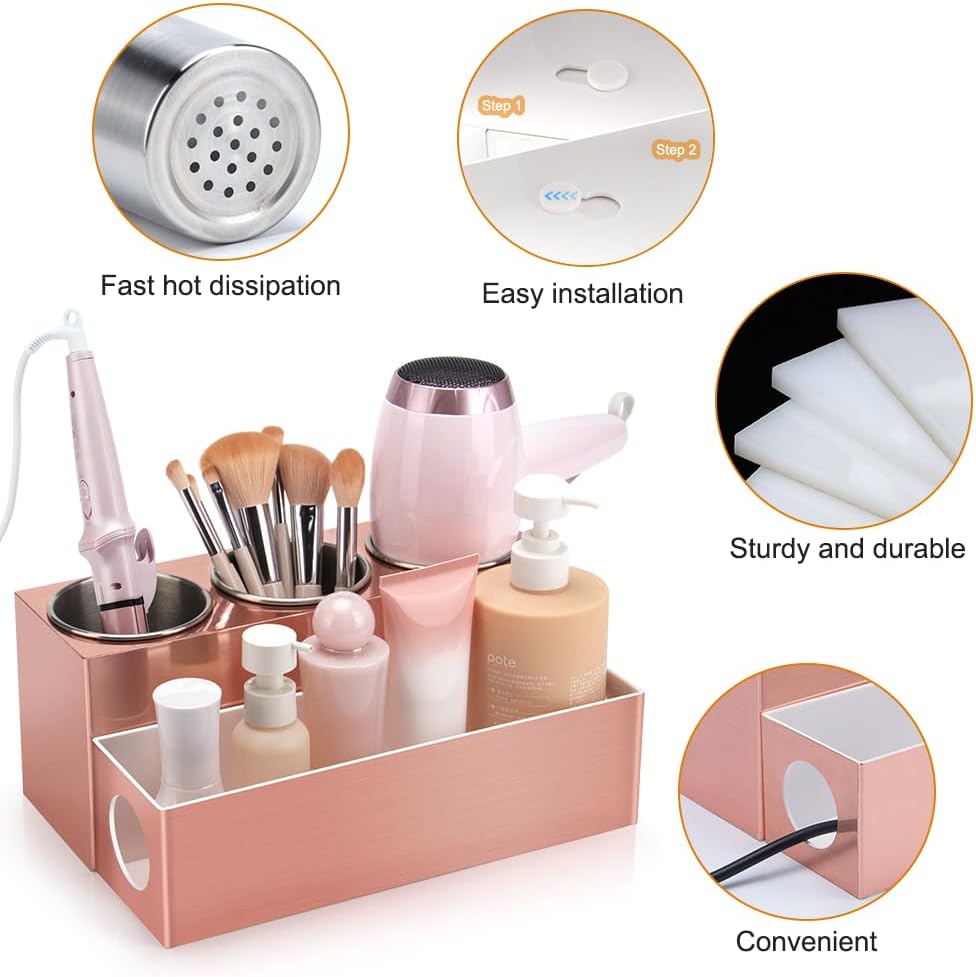 GFWARE Organizador de herramientas para el cabello, organizador y a...