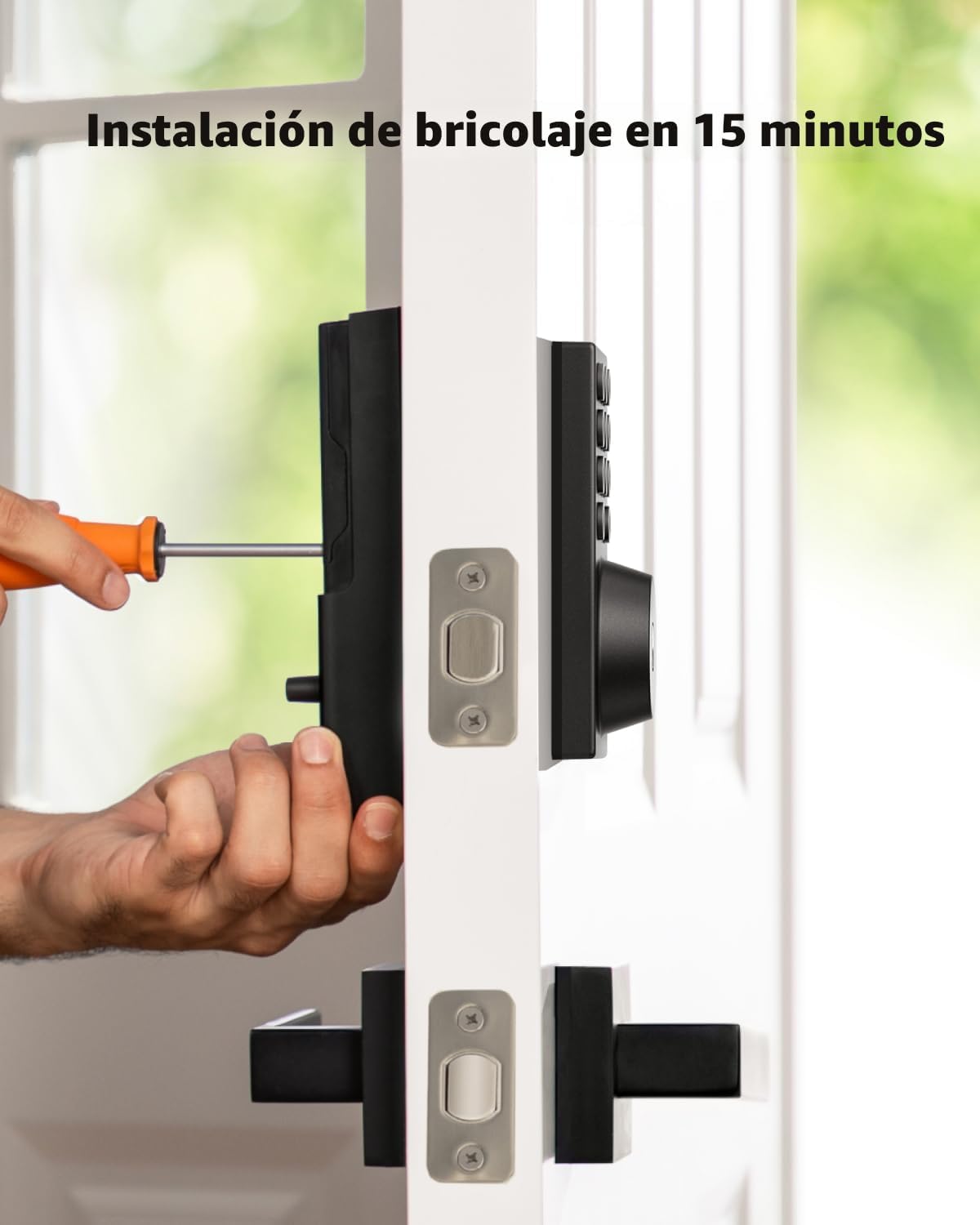 eufy Security Smart Lock C30, Cerradura de puerta de entrada sin ll...