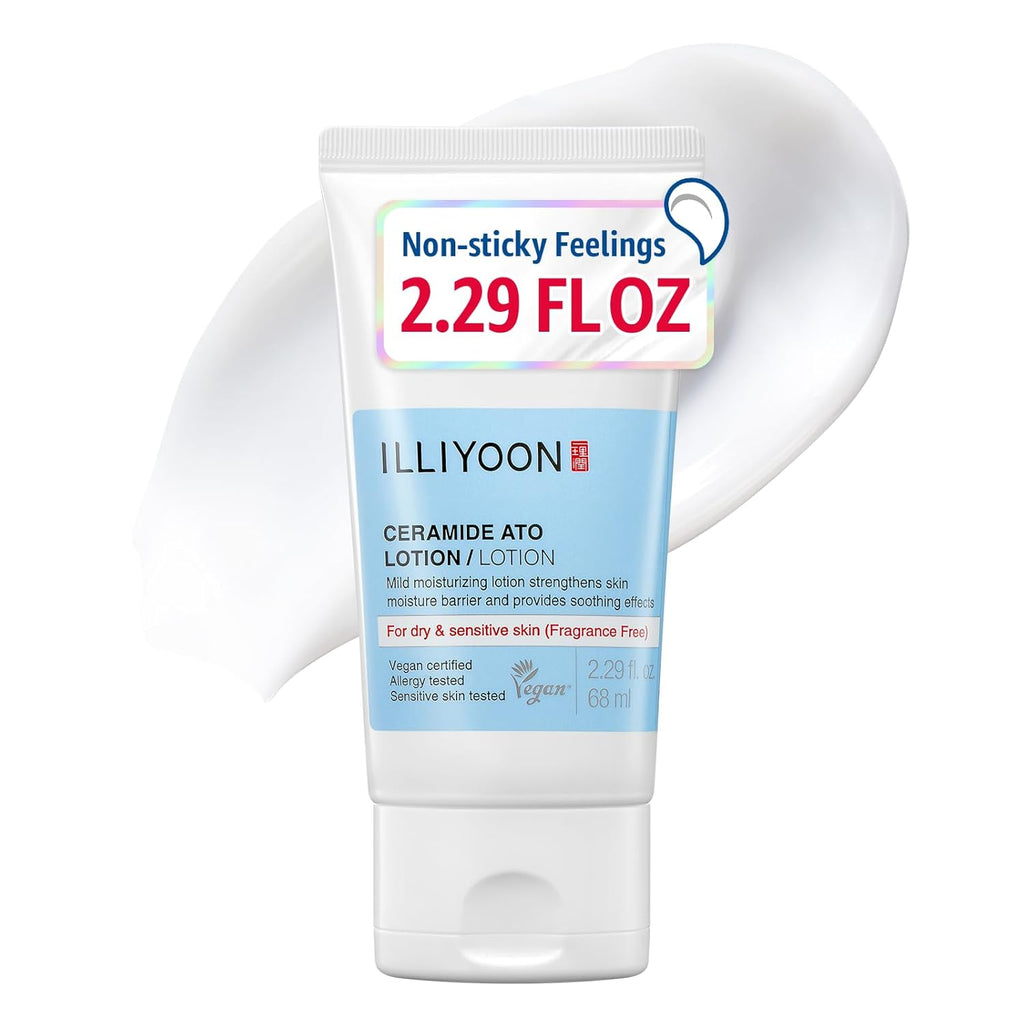 Illiyoon Ceramide Ato Lotion | Hidratante ligero para piel seca y s...