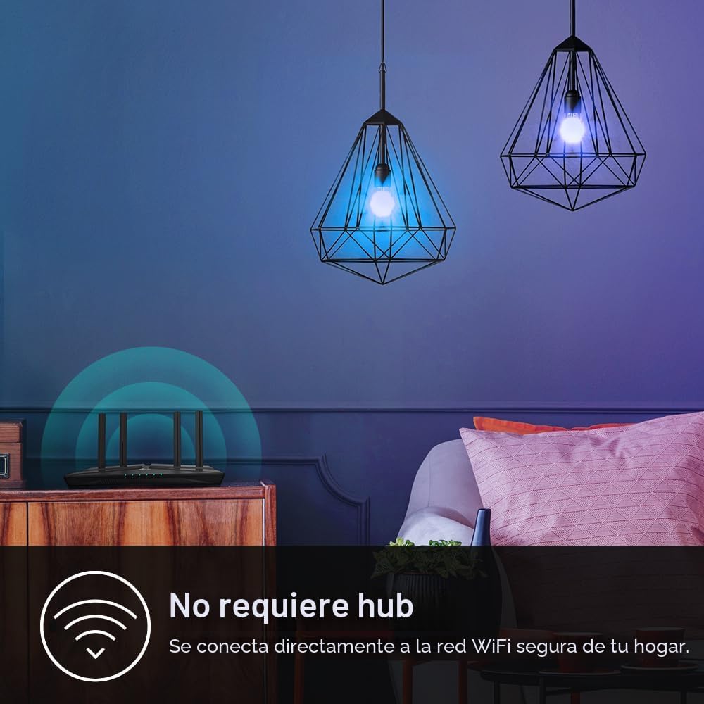 Nueva bombilla inteligente Kasa Smart, bombilla WiFi inteligente re...