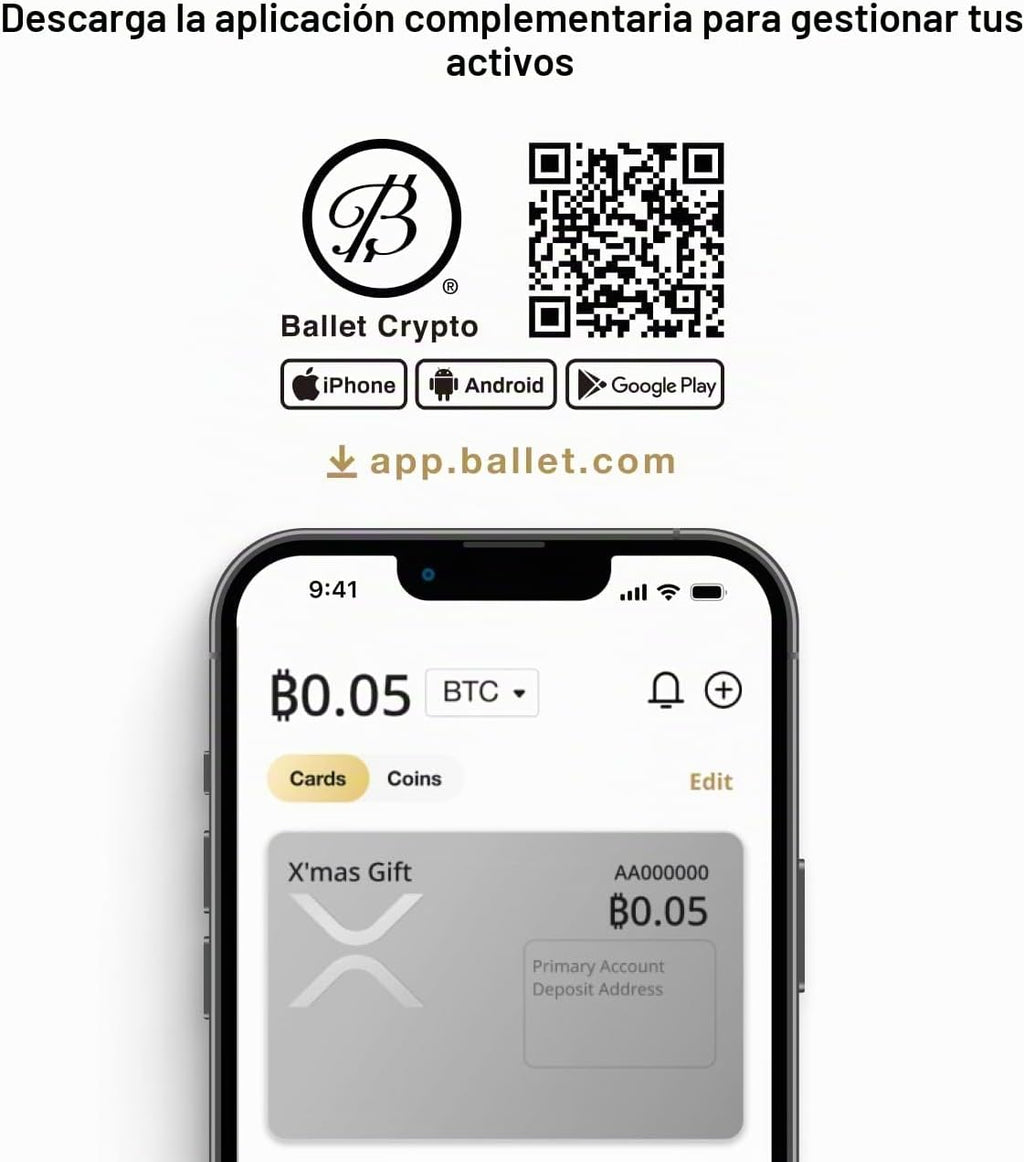 Ballet XRP - Tarjeta de almacenamiento en frío, 3 unidades, acero |...