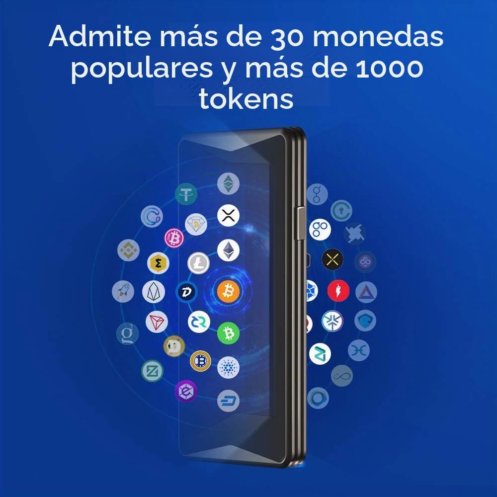 ELLIPAL Titan Crypto Hardware Wallet - Cartera fría, soporte para m...