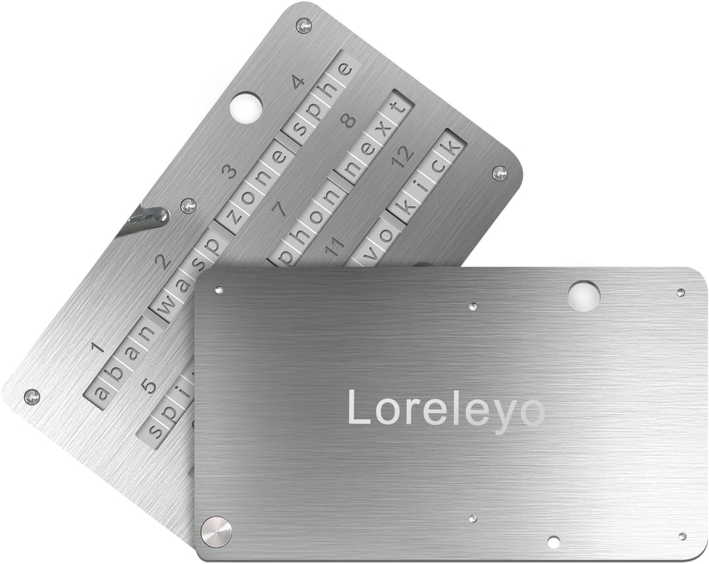 Loreleyo Almacenamiento de semillas criptográficas, cartera de meta...