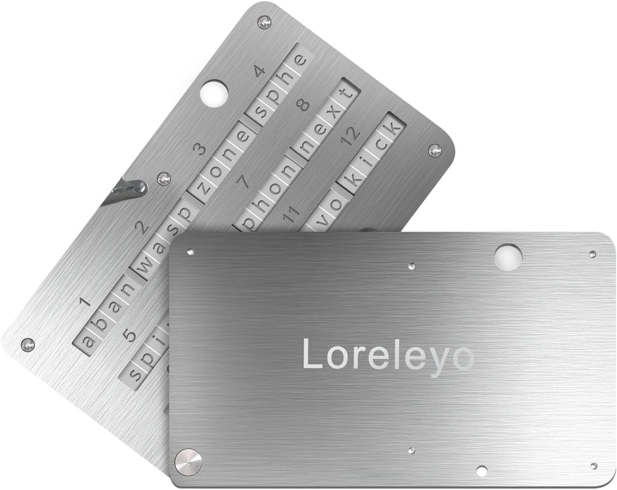 Loreleyo Almacenamiento de semillas criptográficas, cartera de meta...