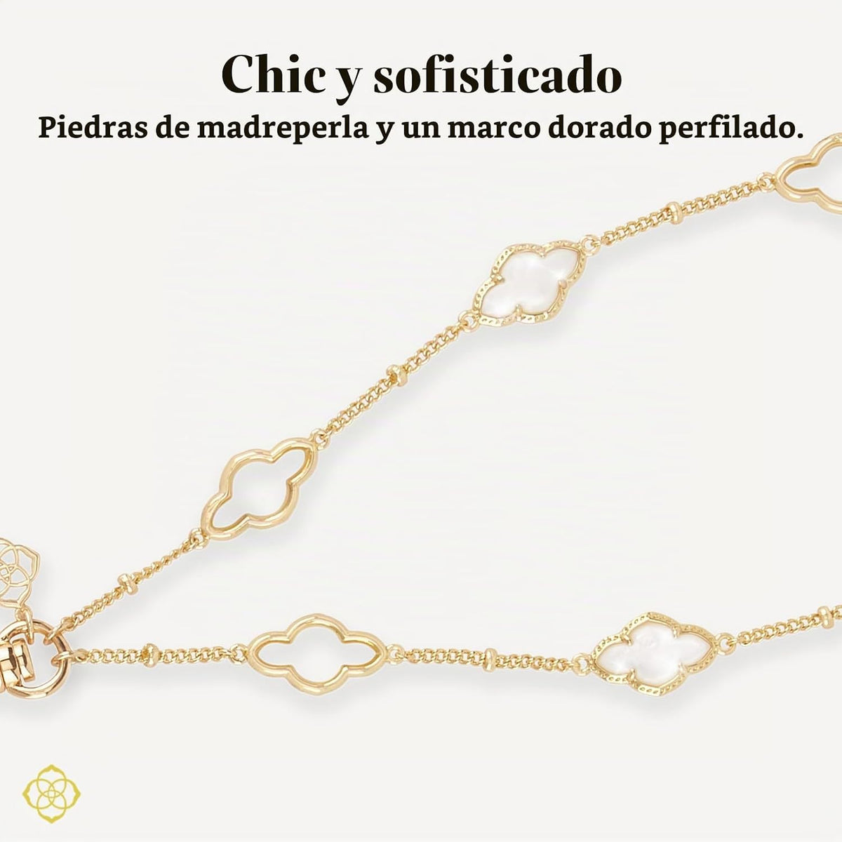 Kendra Scott - Abalorio para teléfono celular, marco Abbie, nácar |...