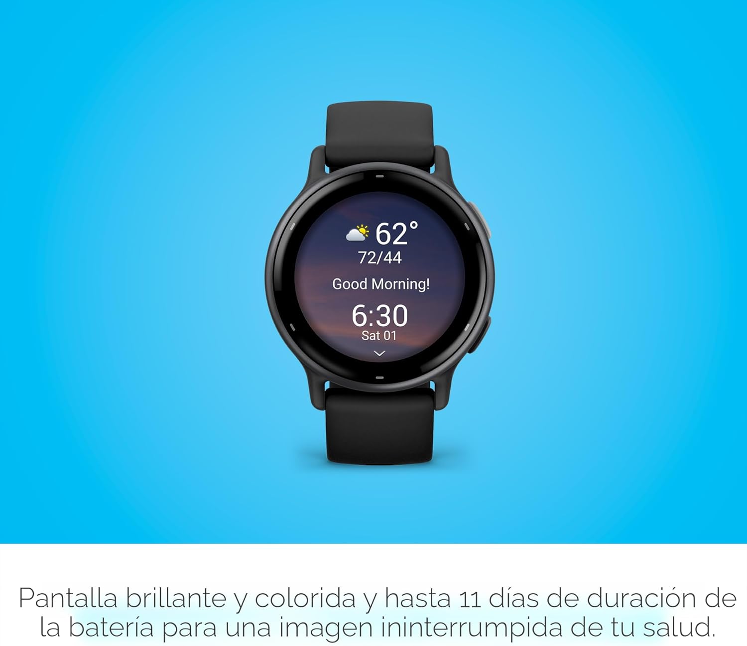 Garmin Vívoactive 5, reloj inteligente GPS para salud y fitness, pa...