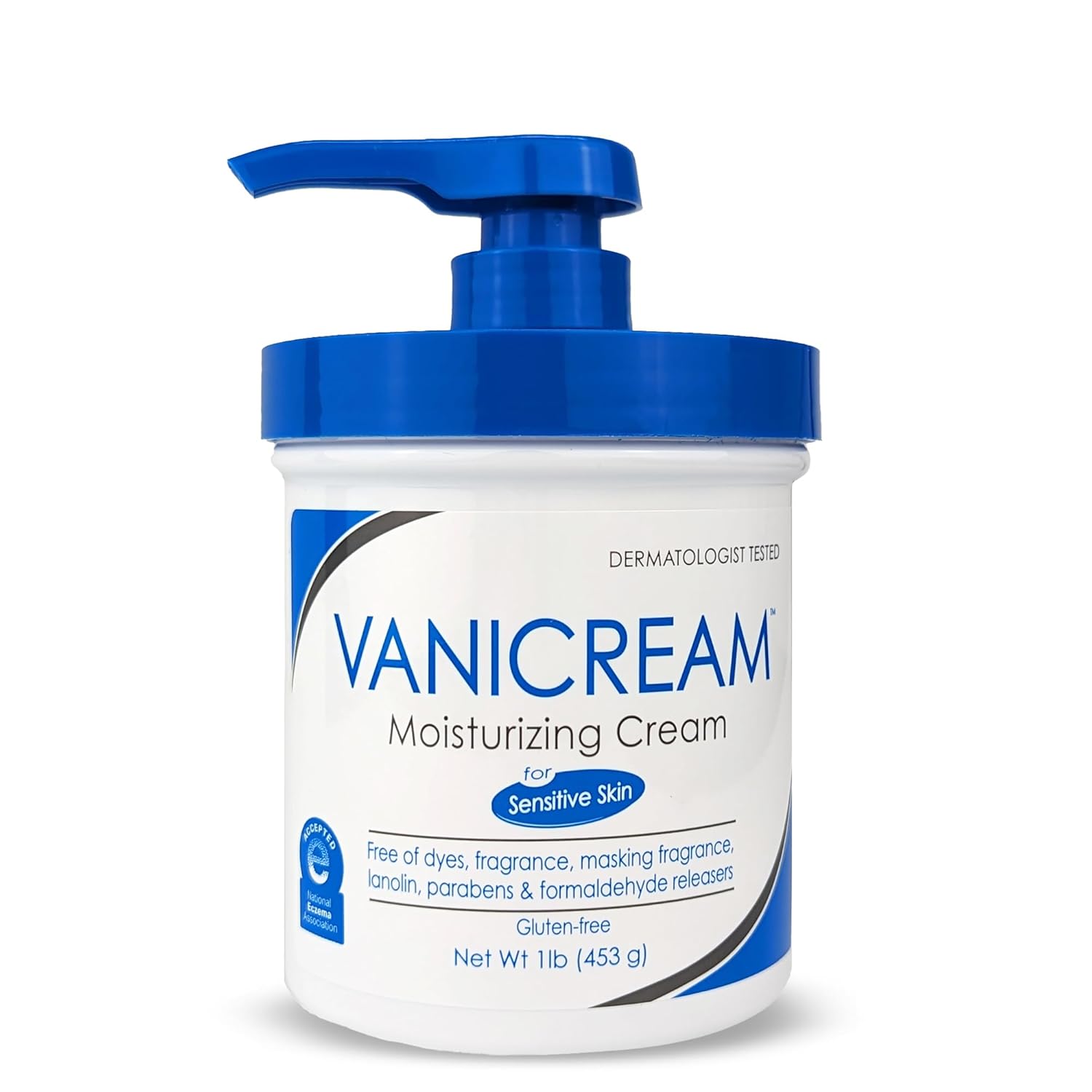 Vanicream Crema hidratante para la piel con dispensador de bomba -...