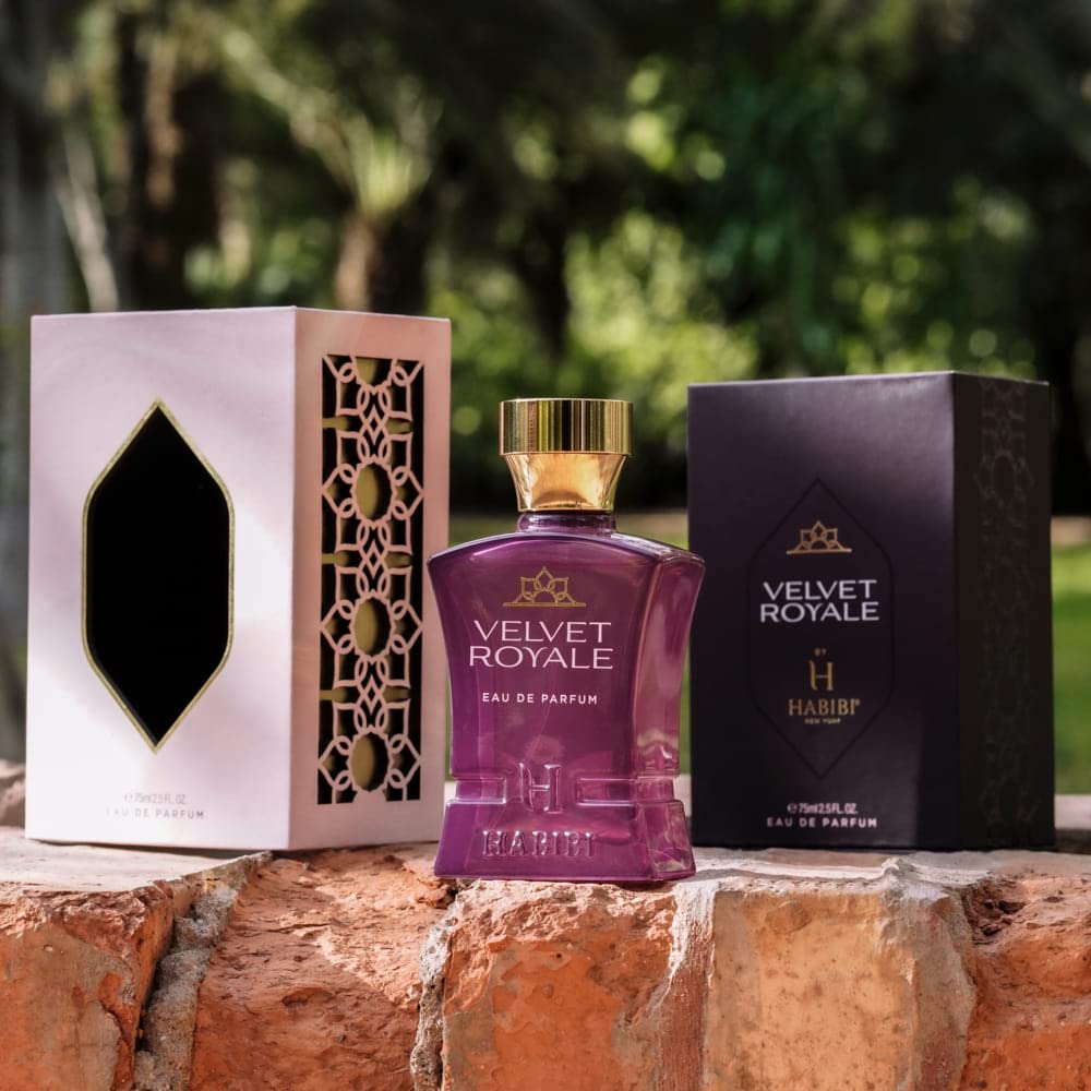 H HABIBI Velvet Royale Perfume Árabe para Mujeres \u2013 2.5 oz (75...