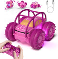 MaxTronic - Auto de juguete anfibio con control remoto, juguete de...