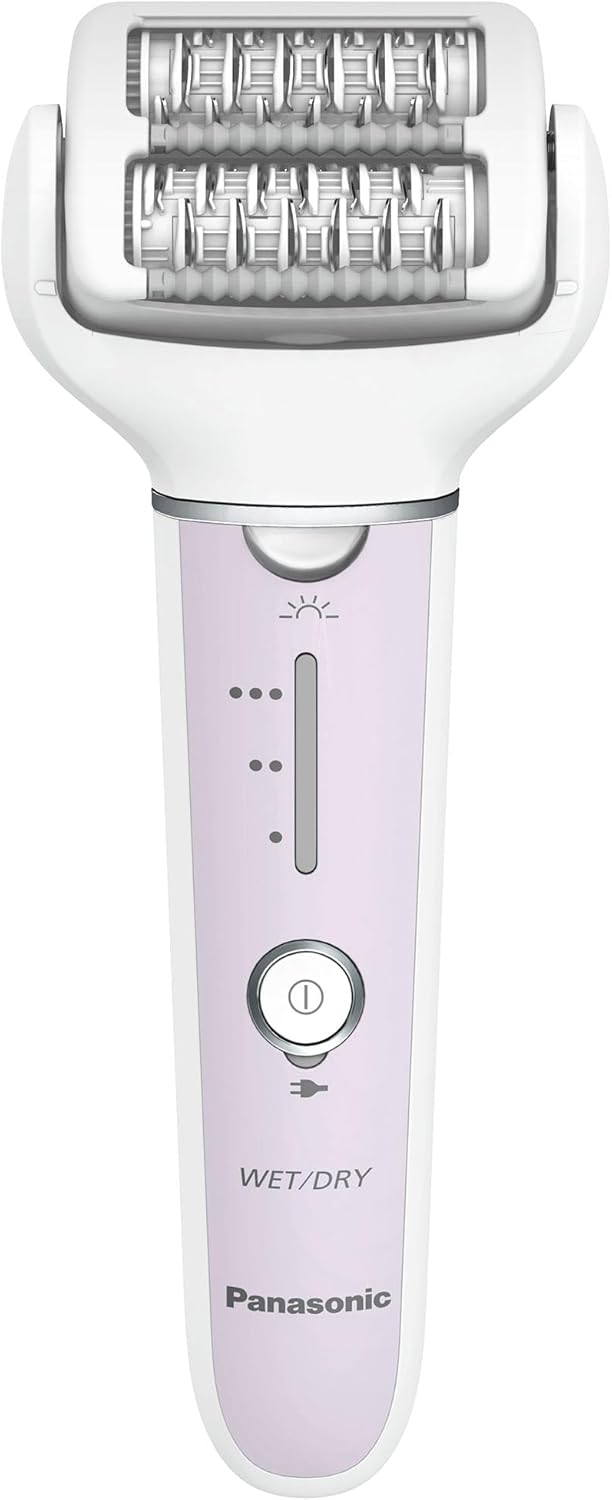 Panasonic Depiladora con tapa suave, herramienta de depilación eléc...