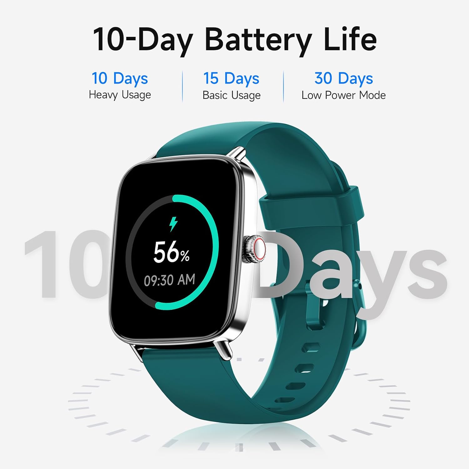 Reloj inteligente para hombres y mujeres, 1.85" HD, reloj intel...