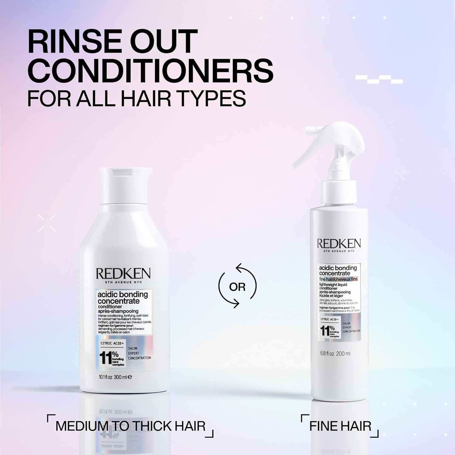 Acondicionador concentrado de unión ácida Redken para reparación de...