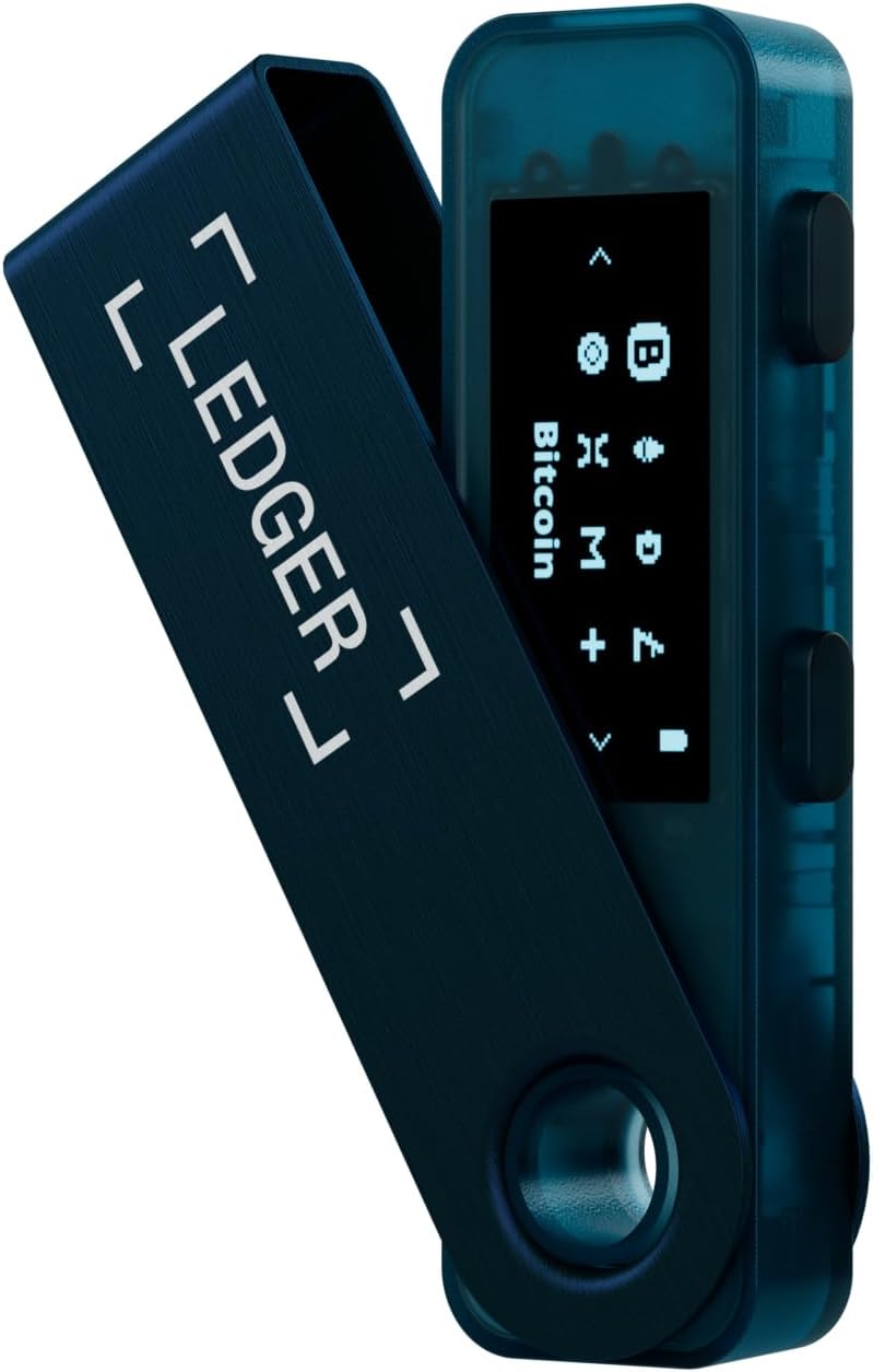 Ledger Nano S Plus - Cartera Crypto clásica | Zafiro, compacto, pan...