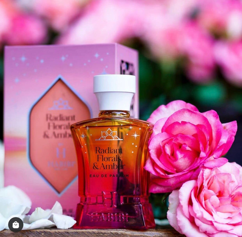 H HABIBI Perfume árabe de flores radiantes y almizcle ámbar para mu...