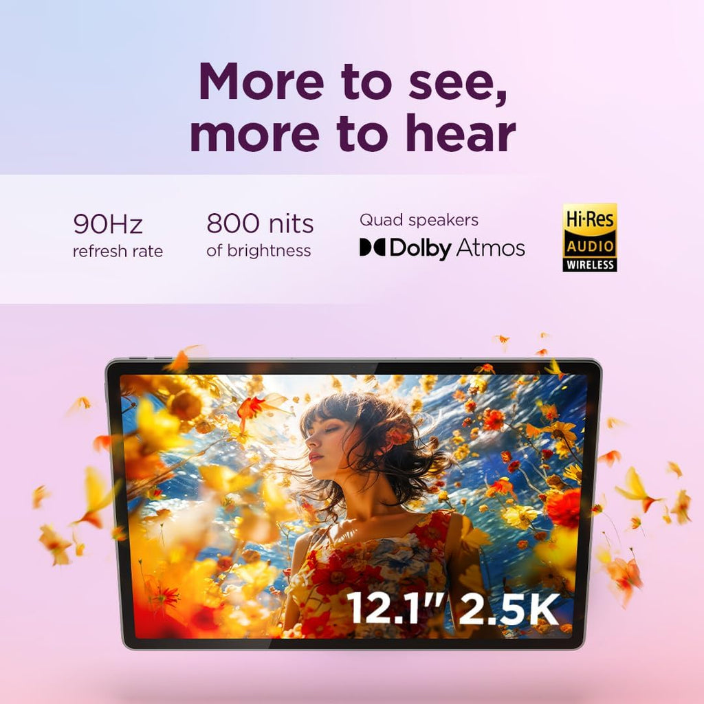 Lenovo Idea Tab Plus - Tablet ligera - Pantalla táctil IPS 2.5K de...
