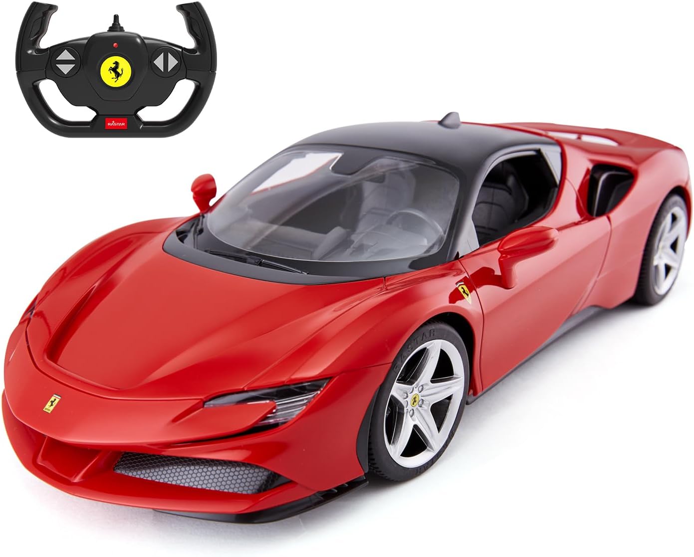 RASTAR 1\/14 Ferrari SF90 Stradale Coche con control remoto por rad...