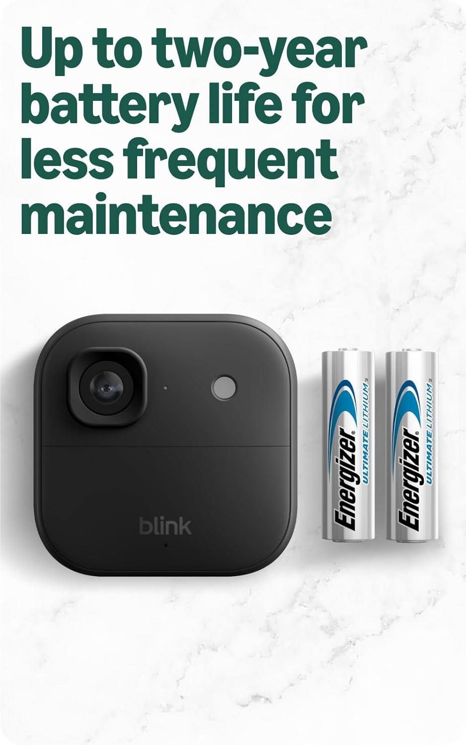 Blink Outdoor 2K+ y Video Doorbell - Batería larga duración, detecc...