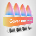 Govee Bombilla LED E12, bombillas inteligentes para candelabros \/...