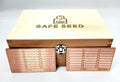 Safe Seed Cartera de metal actualizada Placa de cobre más gruesa 12...