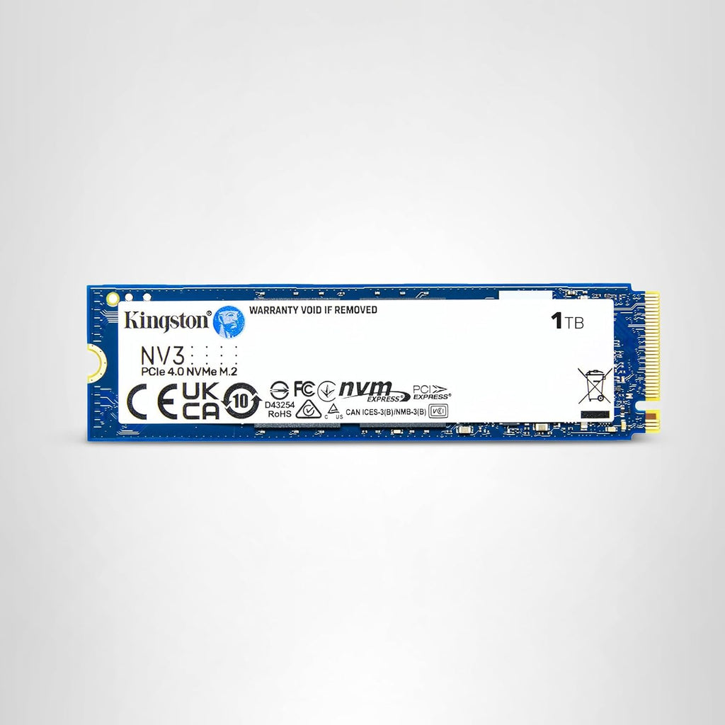 SSD Kingston NV3 1TB M.2 2280 NVMe | PCIe 4.0 generación 4x4 | Hast...