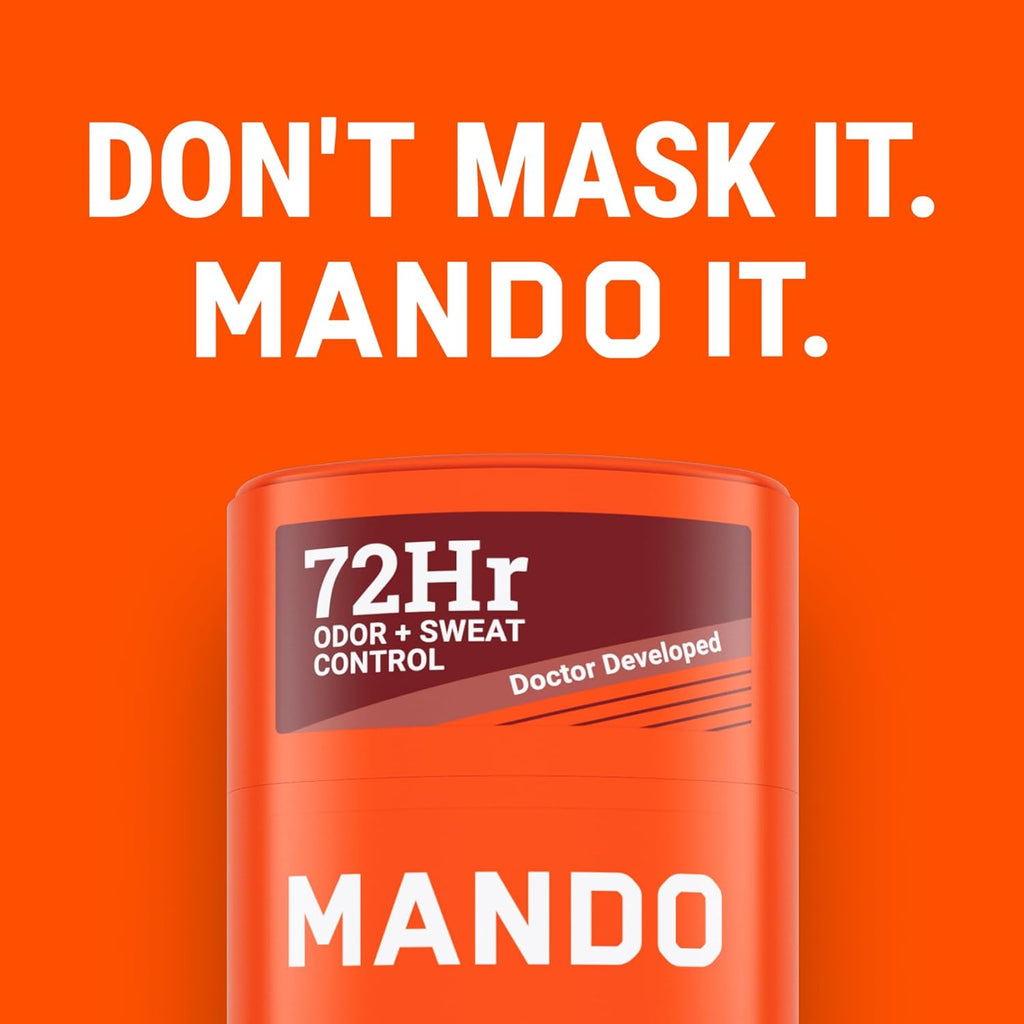 Mando Desodorante antitranspirante para control del sudor y el olor...
