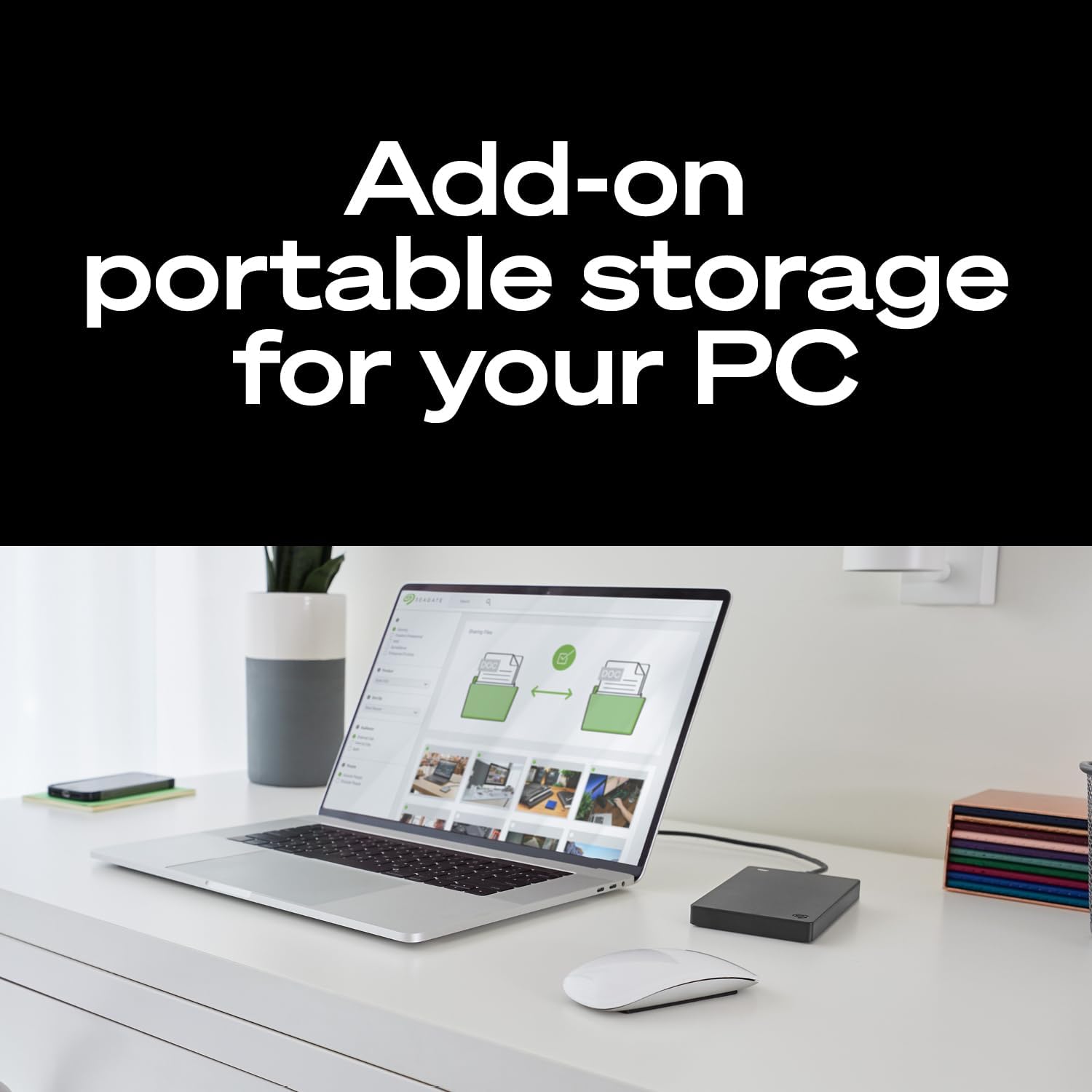 Disco duro externo portátil Seagate de 5 TB - USB 3.0 para PC, Mac,...