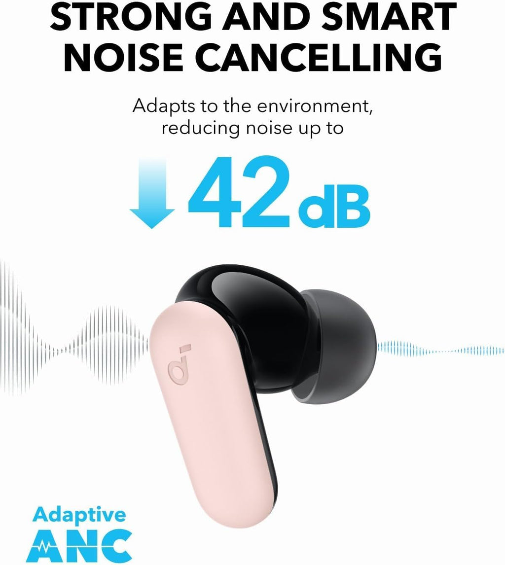 Auriculares inalámbricos Soundcore P30i de Anker con cancelación de...