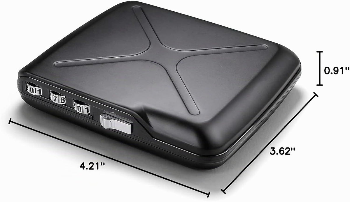 ÖGON -DESIGNS- Cartera de código de aluminio, con cerradura con un...
