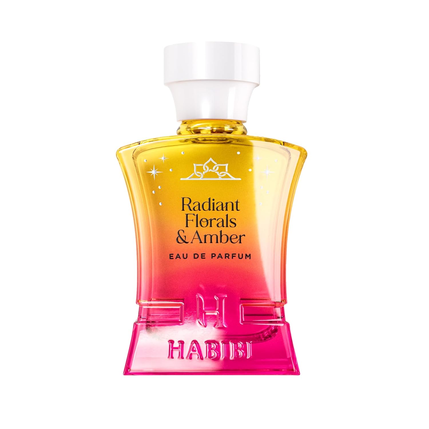 H HABIBI Perfume árabe de flores radiantes y almizcle ámbar para mu...
