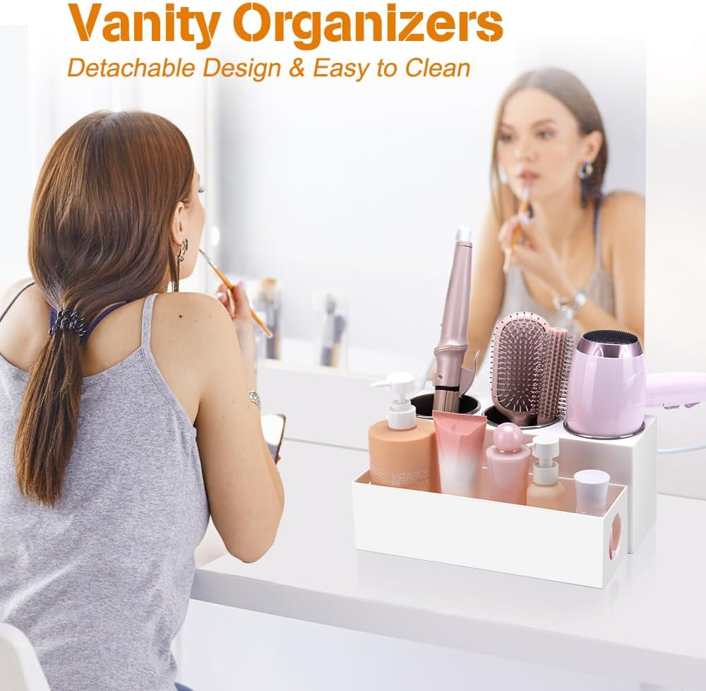 GFWARE Organizador de herramientas para el cabello, organizador y a...