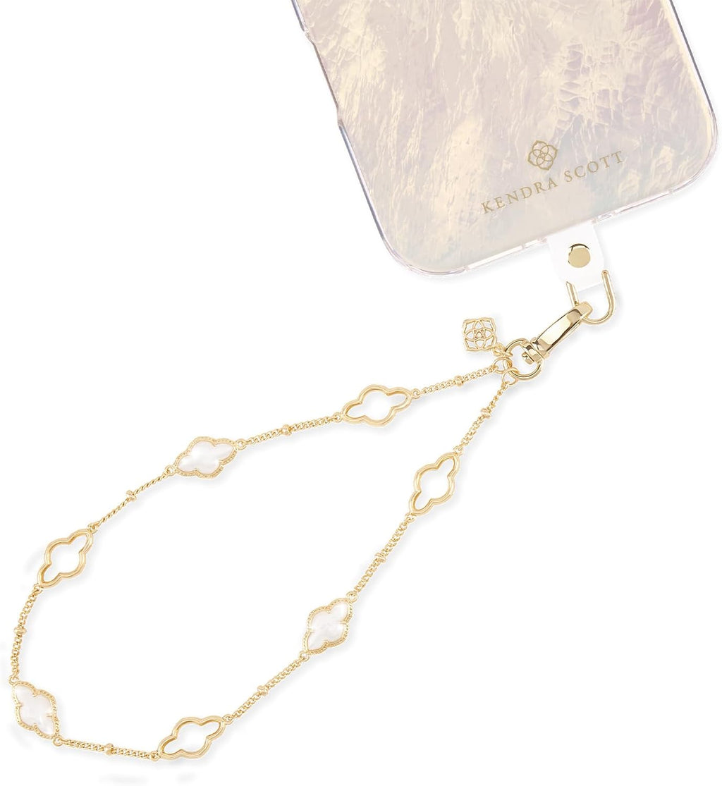 Kendra Scott - Abalorio para teléfono celular, marco Abbie, nácar |...