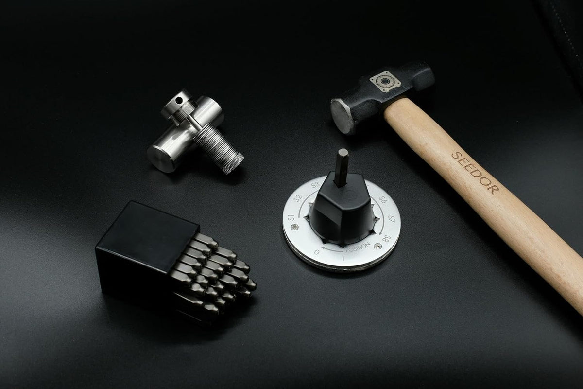 SEEDOR Kit de inicio seguro \u2013 Billetera de acero Bitcoin, copi...