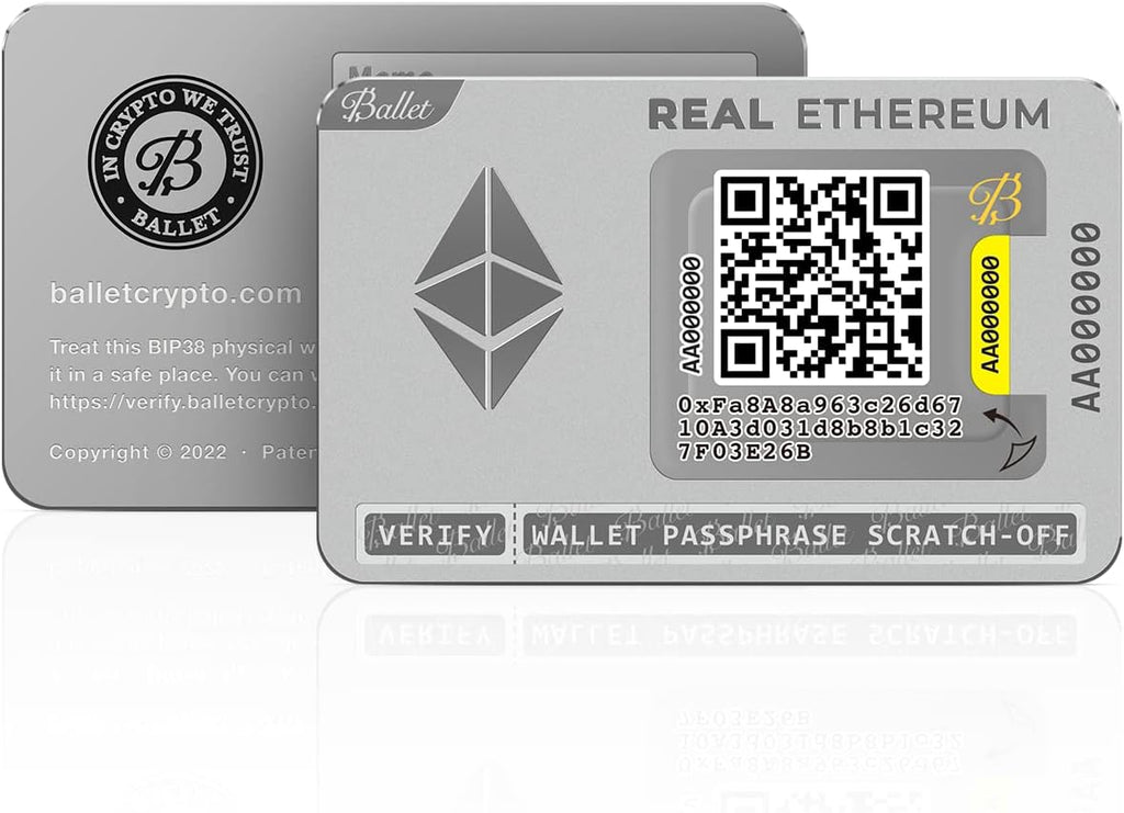 Ballet Real ETH - Paquete de 5 tarjetas de almacenamiento en frío |...