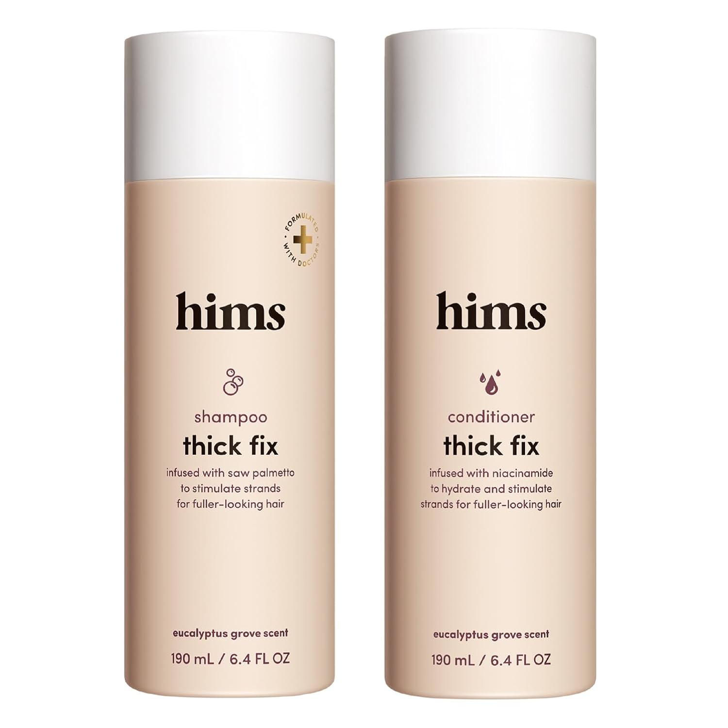 hims Thick Fix - Juego de champú y acondicionador \u2013 Saw Palmet...