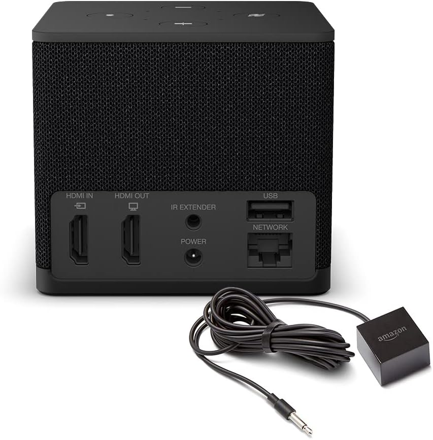 Fire TV Cube con cable de extensión de IR Amazon