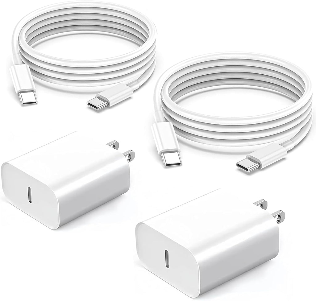 Cargador para iPhone 16\/15 de carga rápida, paquete de 2 bloques d...