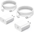 Cargador para iPhone 16\/15 de carga rápida, paquete de 2 bloques d...