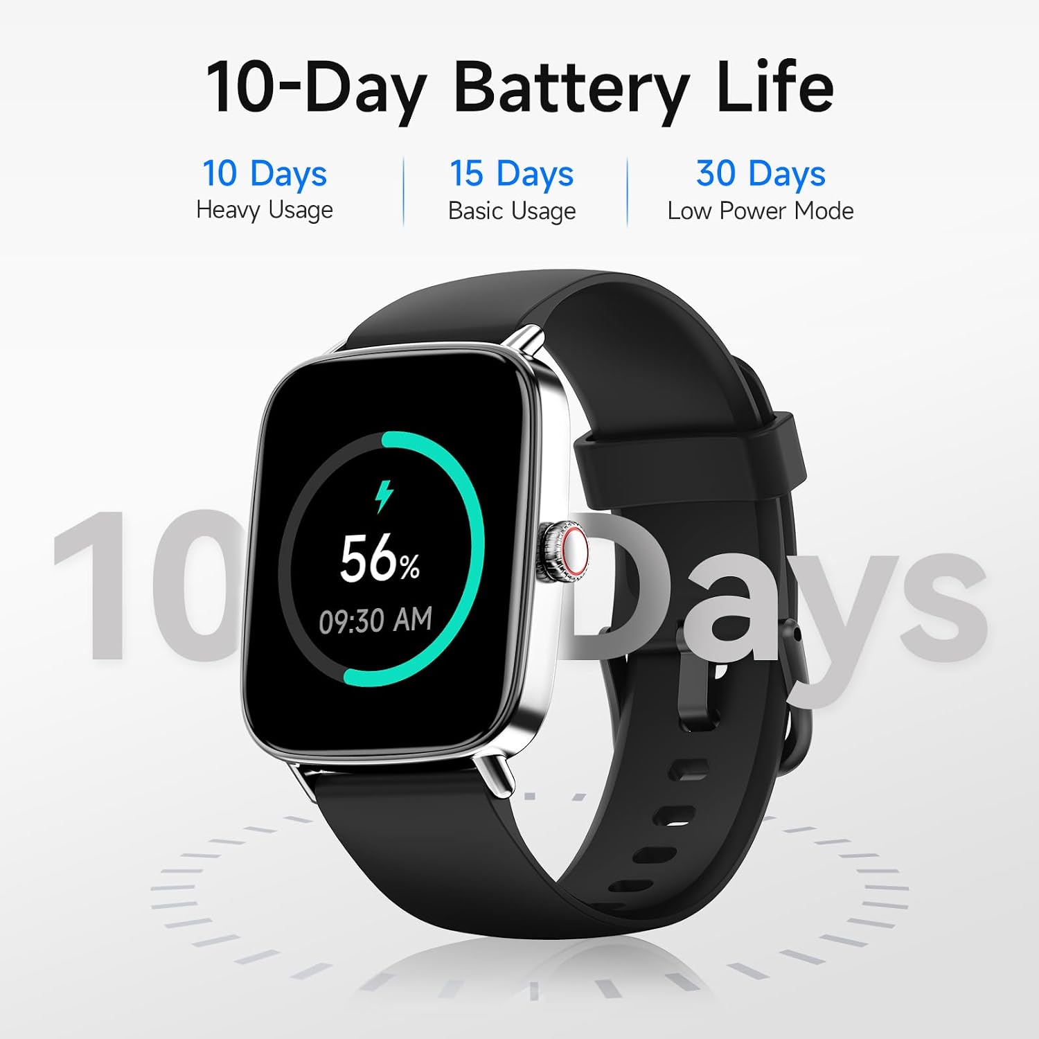Reloj inteligente para hombres y mujeres, reloj inteligente HD de 1...