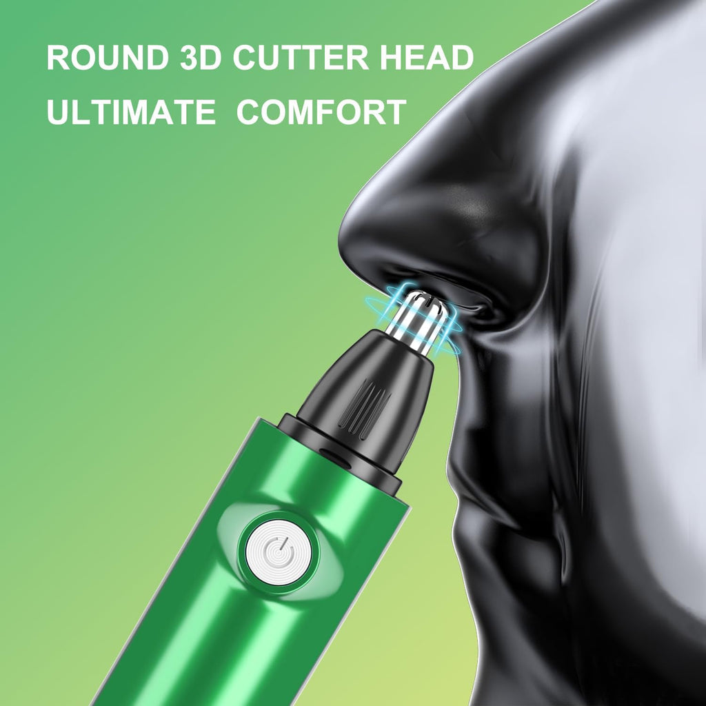 Aiefeya Recortadora de vello facial y nasal, sin dolor, para hombre...