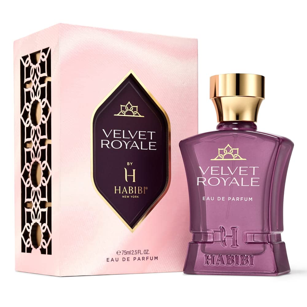 H HABIBI Velvet Royale Perfume Árabe para Mujeres \u2013 2.5 oz (75...