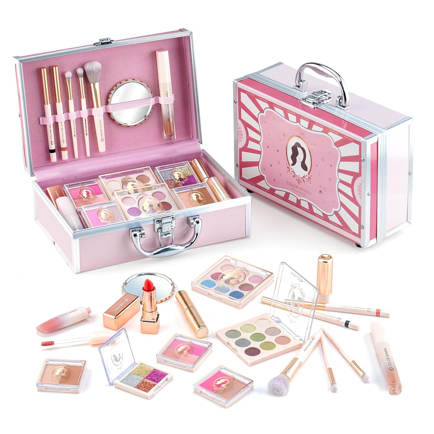Color Nymph Kits de maquillaje para niñas adolescentes, juego de ma...